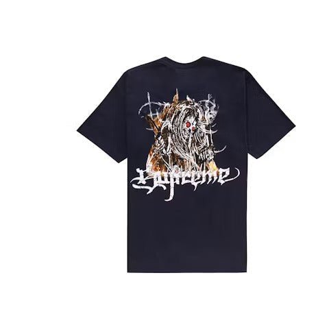 Supreme Satan Tee Navy - Lucid Soles