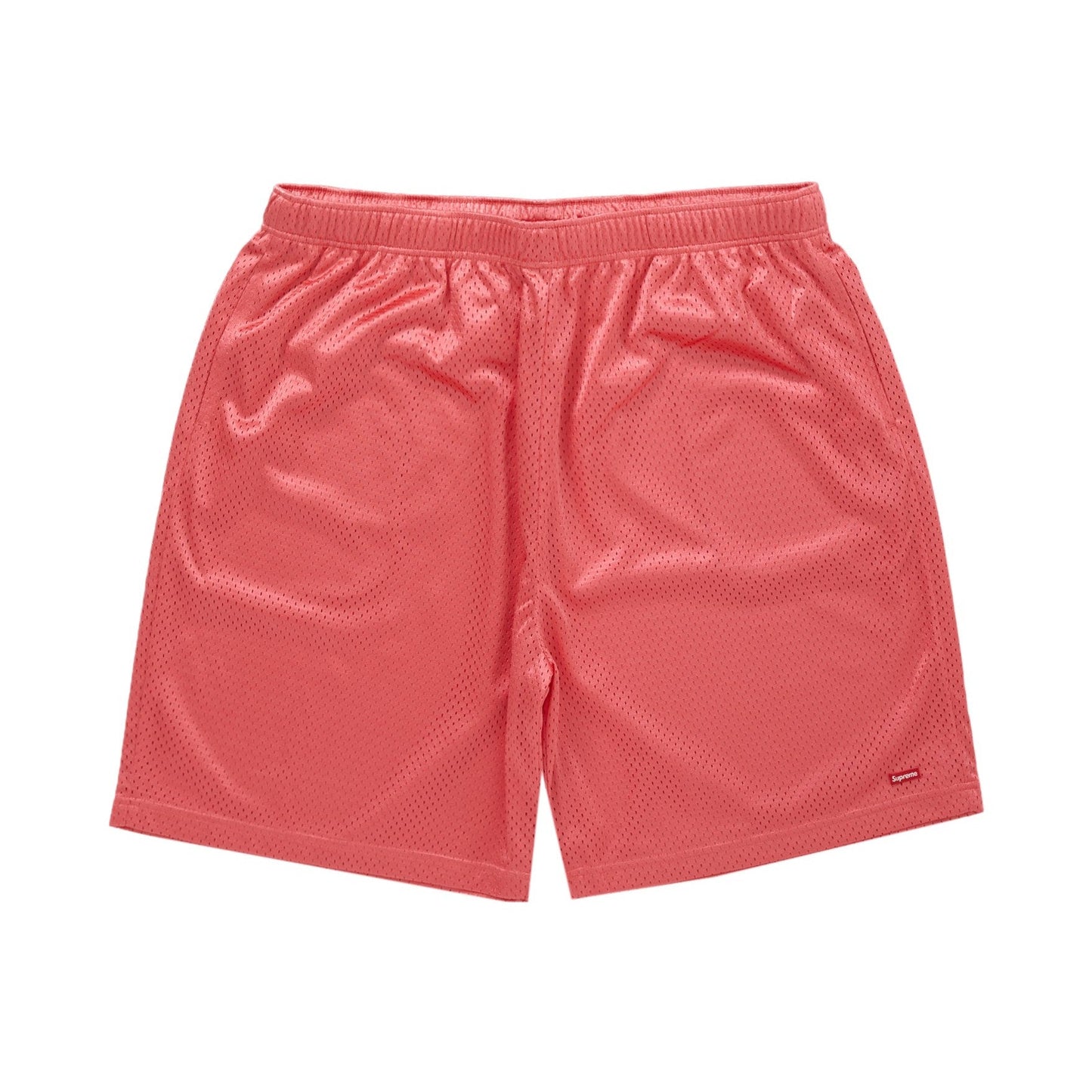 Supreme Small Box Baggy Mesh Short Coral - Lucid Soles