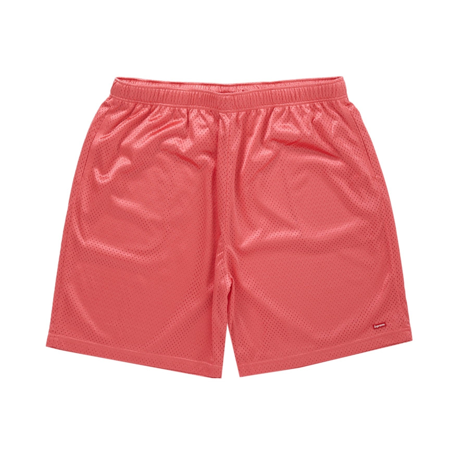 Supreme Small Box Baggy Mesh Short Coral - Lucid Soles