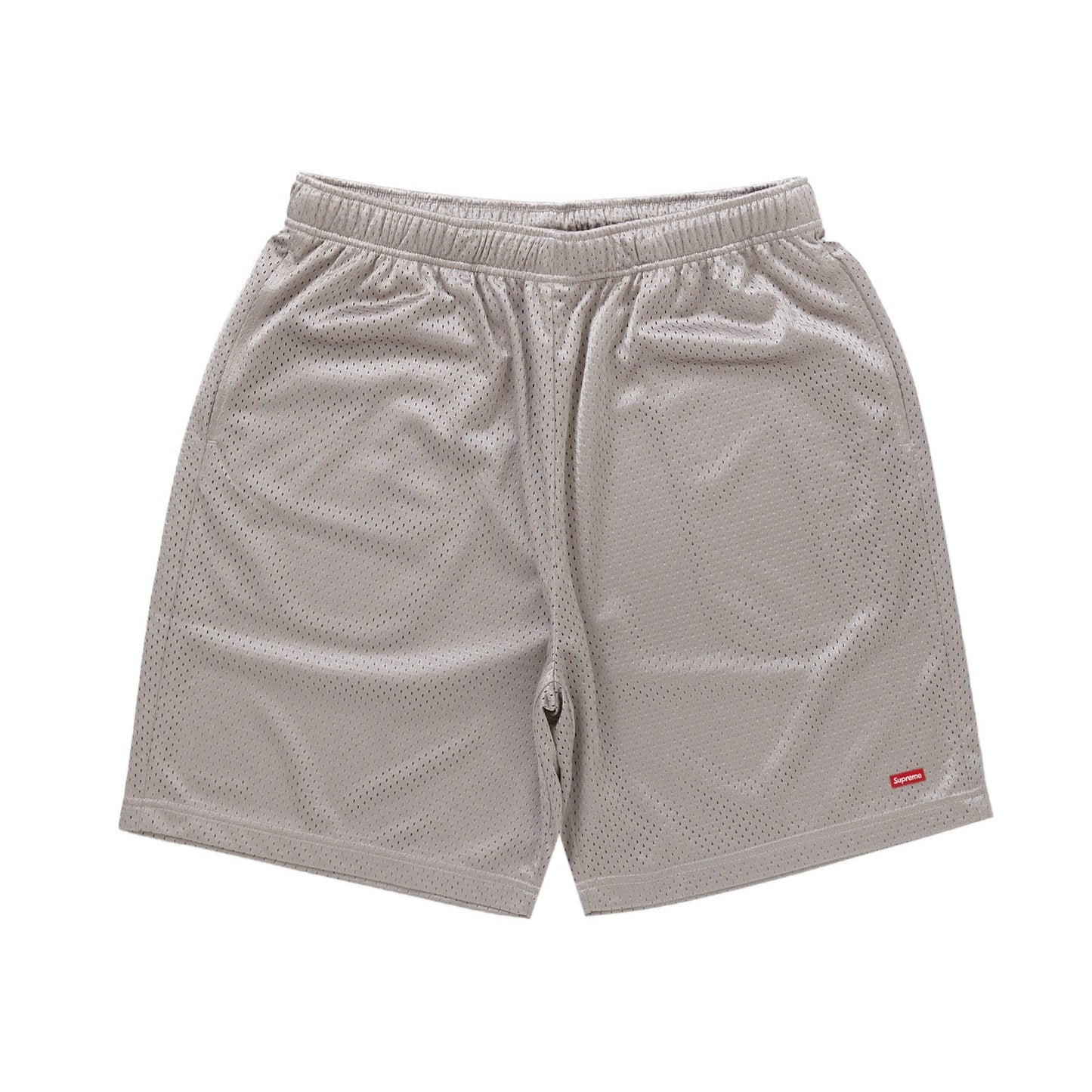 Supreme Small Box Baggy Mesh Short Grey - Lucid Soles