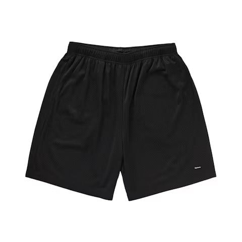 Supreme Small Box Baggy Mesh Short (SS24) Black - Lucid Soles