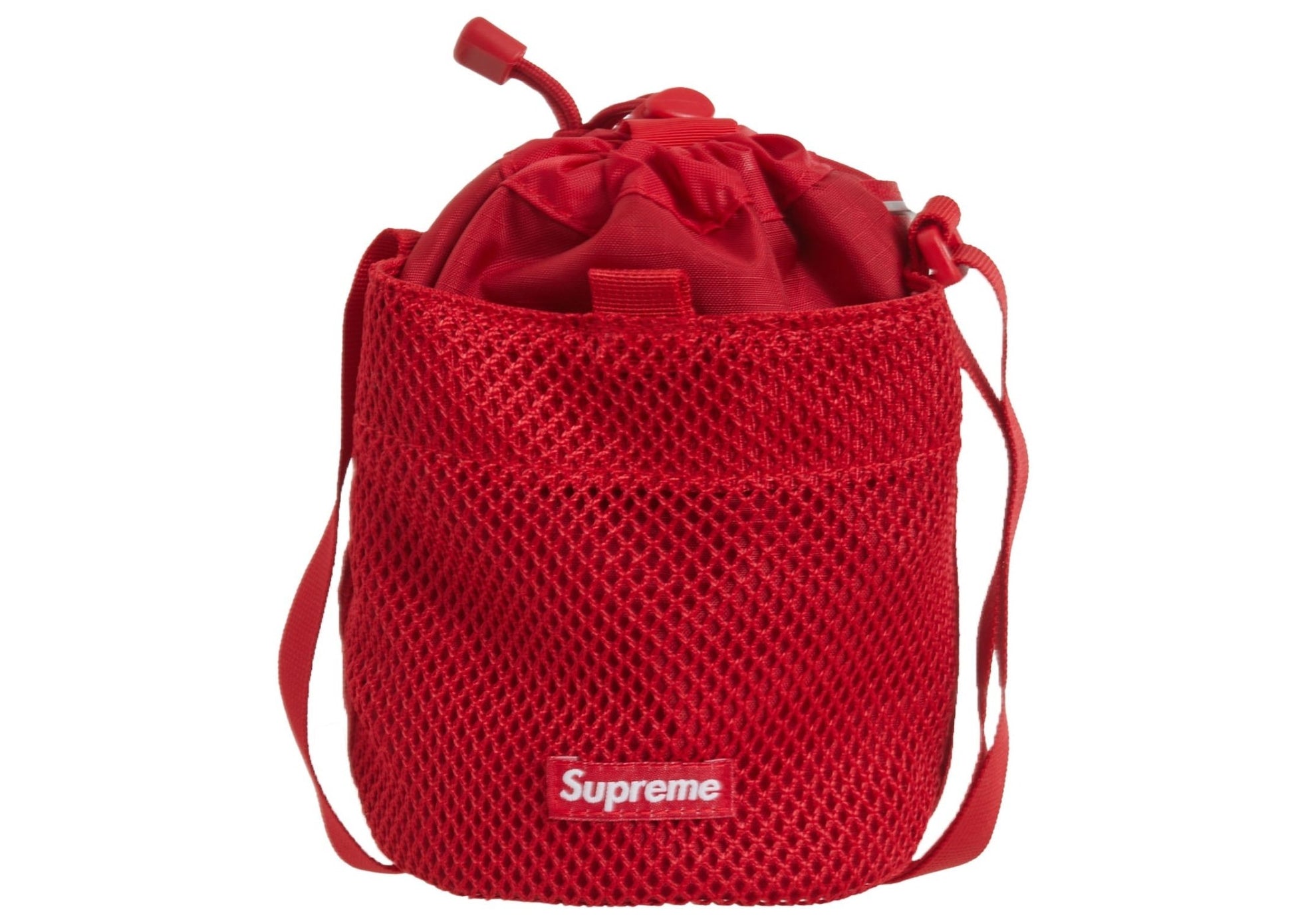 Supreme Small Cinch Pouch Red - Lucid Soles