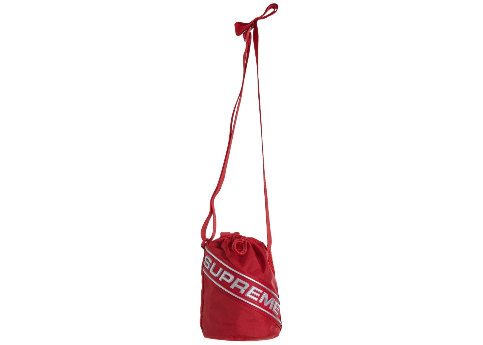 Supreme Small Cinch Pouch Red - Lucid Soles