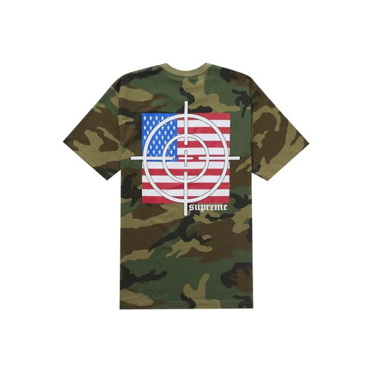 Supreme Target Tee Woodland Camo - Lucid Soles