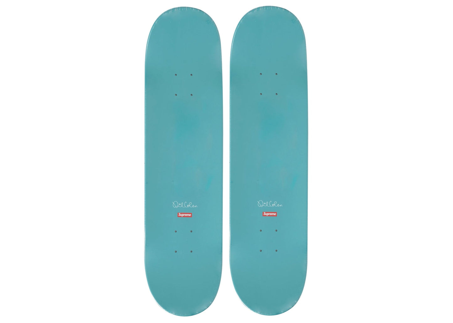 Supreme x Dan Colen Fuck Skateboard Set - Lucid Soles