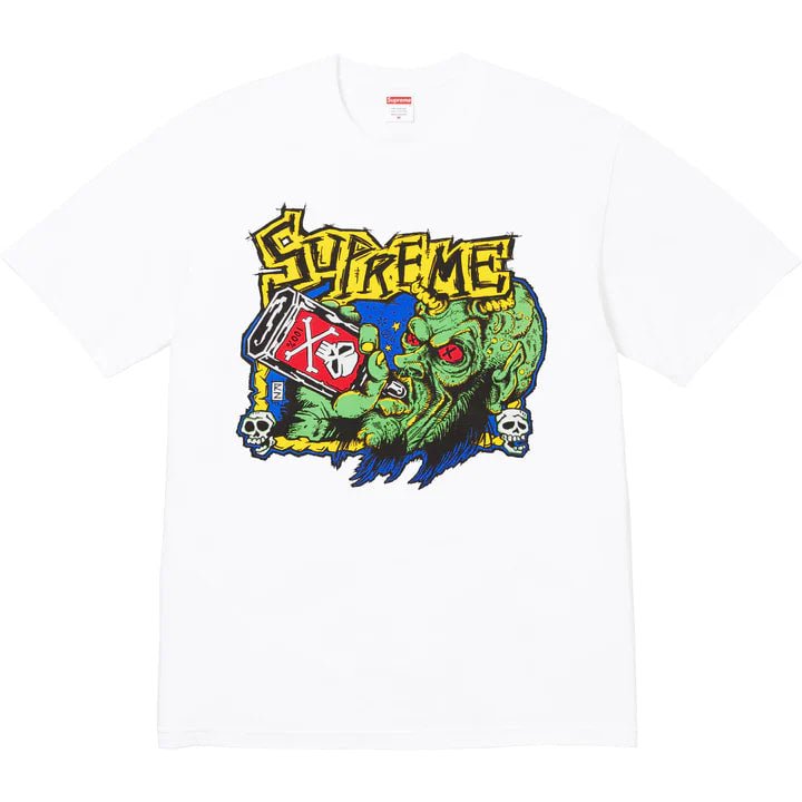 Supreme Fuckin Blowout tee White - Lucid Soles