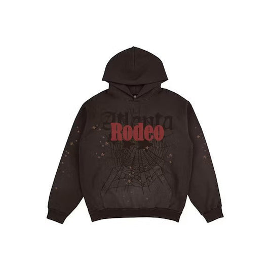 Travis Scott Cactus Jack x Sp5der Days Before Rodeo Hoodie Brown LU