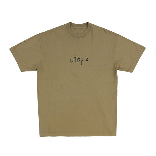 Travis Scott Cactus Wink Tee Khaki - Lucid Soles