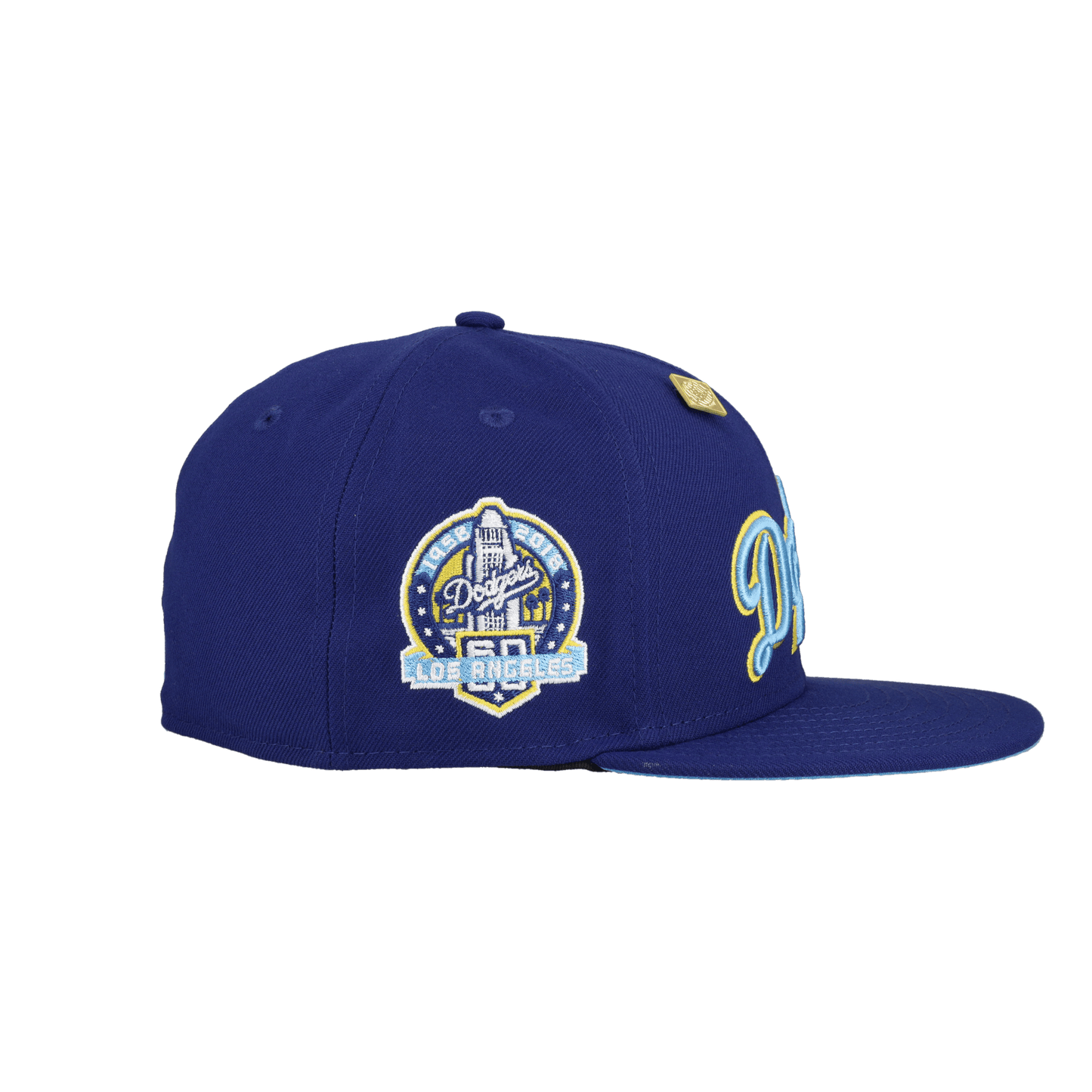 Los Angeles Dodgers Royal Ice Collection 60th Anniversary 59Fifty Fitted Hat - Lucid Soles