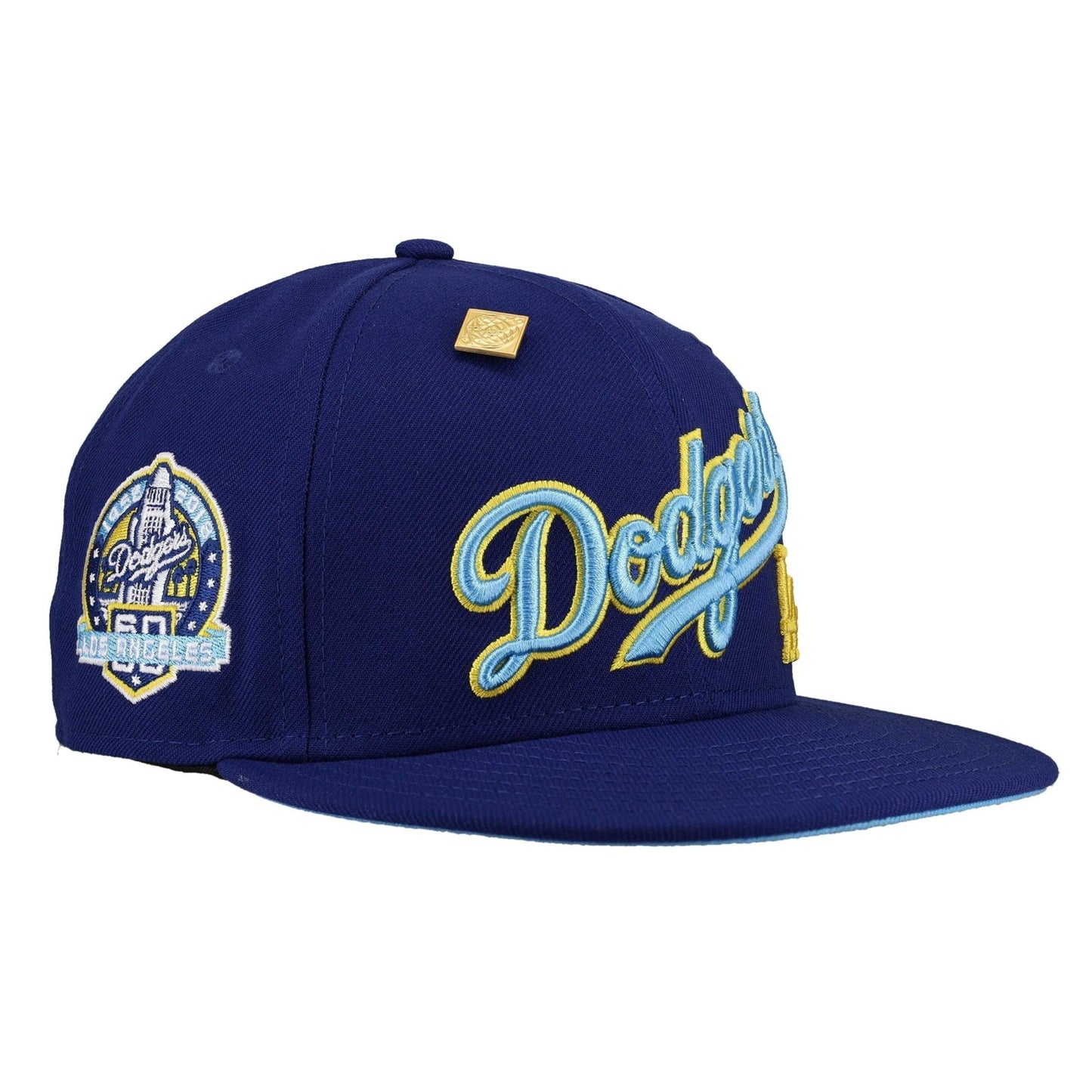 Los Angeles Dodgers Royal Ice Collection 60th Anniversary 59Fifty Fitted Hat - Lucid Soles