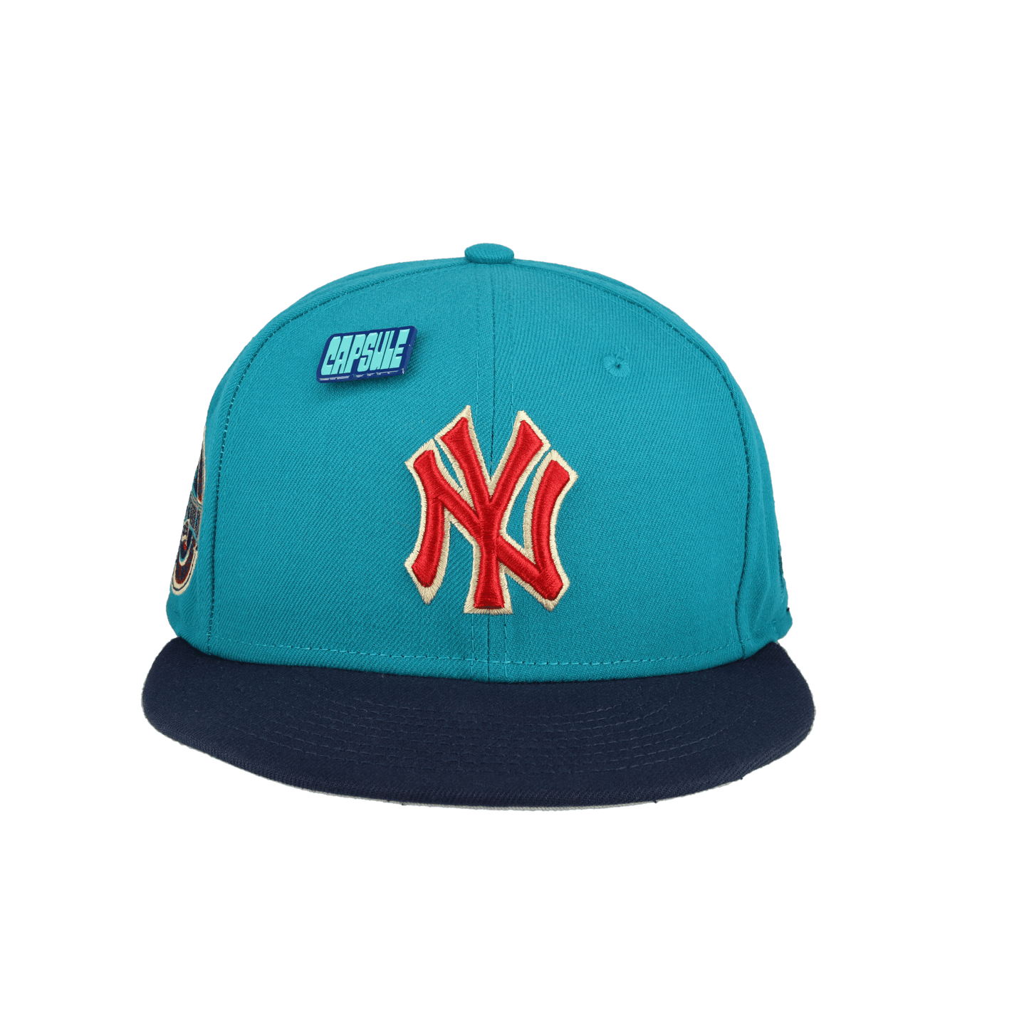 New York Yankees Real Teal Collection 2009 Inaugural Season 59Fifty - Lucid Soles