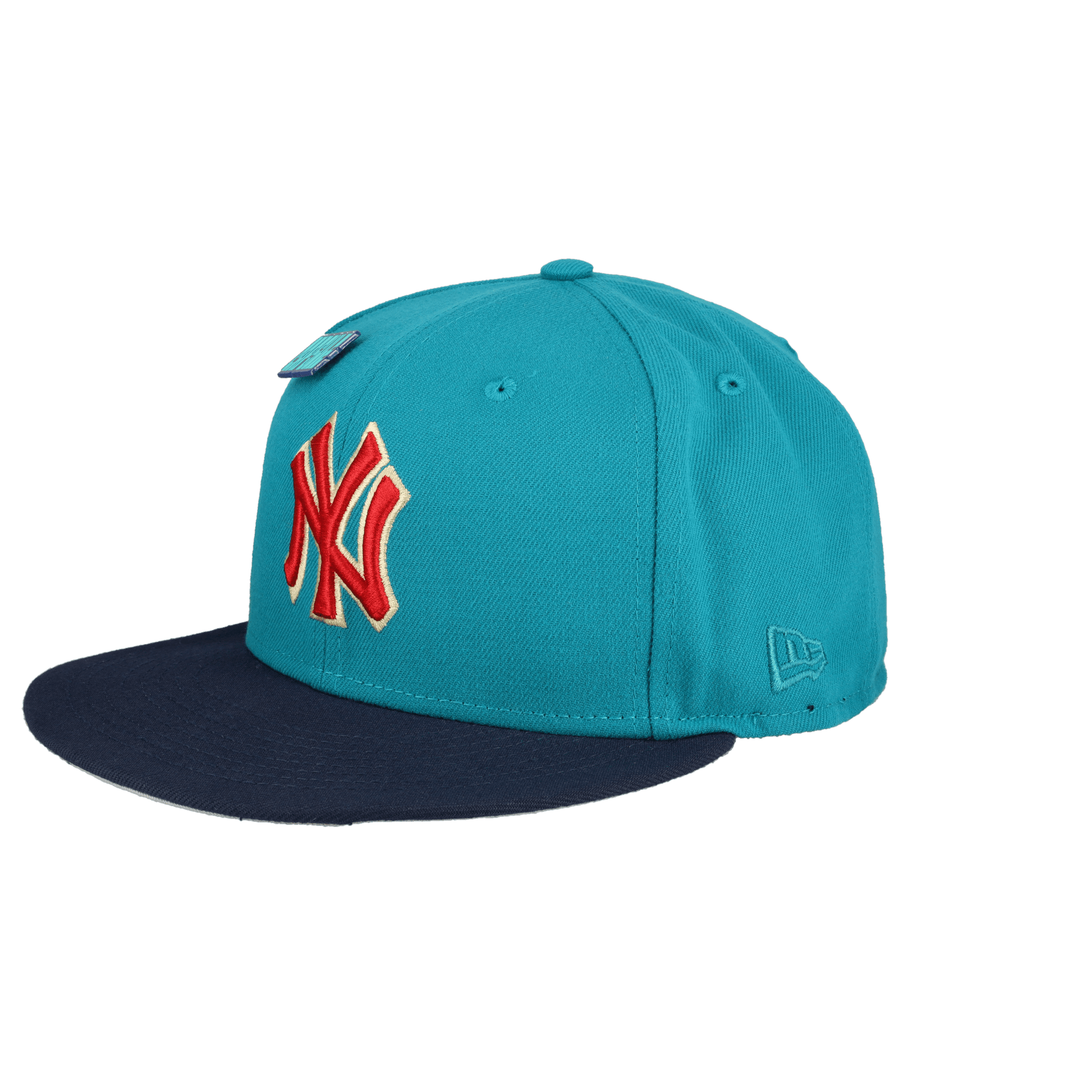 New York Yankees Real Teal Collection 2009 Inaugural Season 59Fifty - Lucid Soles