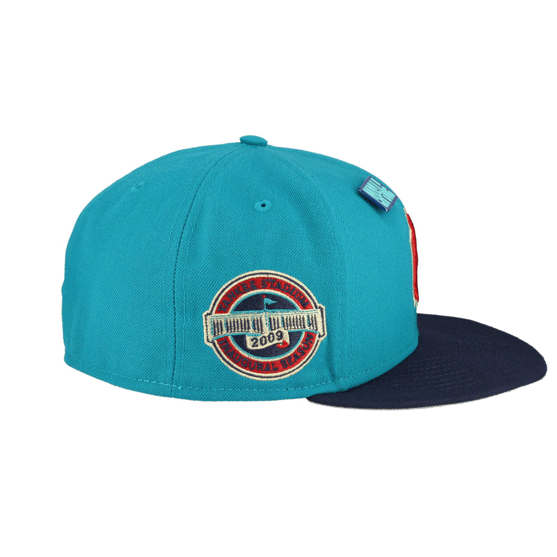 New York Yankees Real Teal Collection 2009 Inaugural Season 59Fifty - Lucid Soles