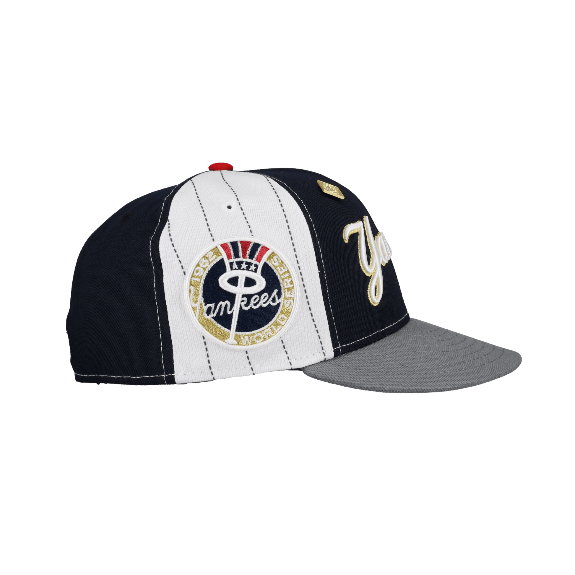 New York yankees 1962 Pinstripe Pinwheel 59Fifty Fitted Hat - Lucid Soles