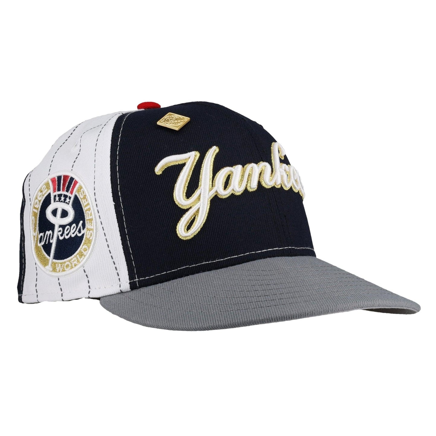 New York yankees 1962 Pinstripe Pinwheel 59Fifty Fitted Hat - Lucid Soles