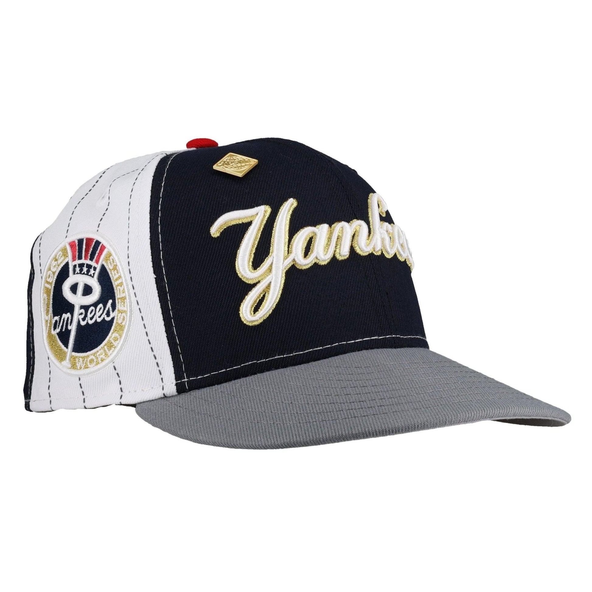 New York yankees 1962 Pinstripe Pinwheel 59Fifty Fitted Hat - Lucid Soles