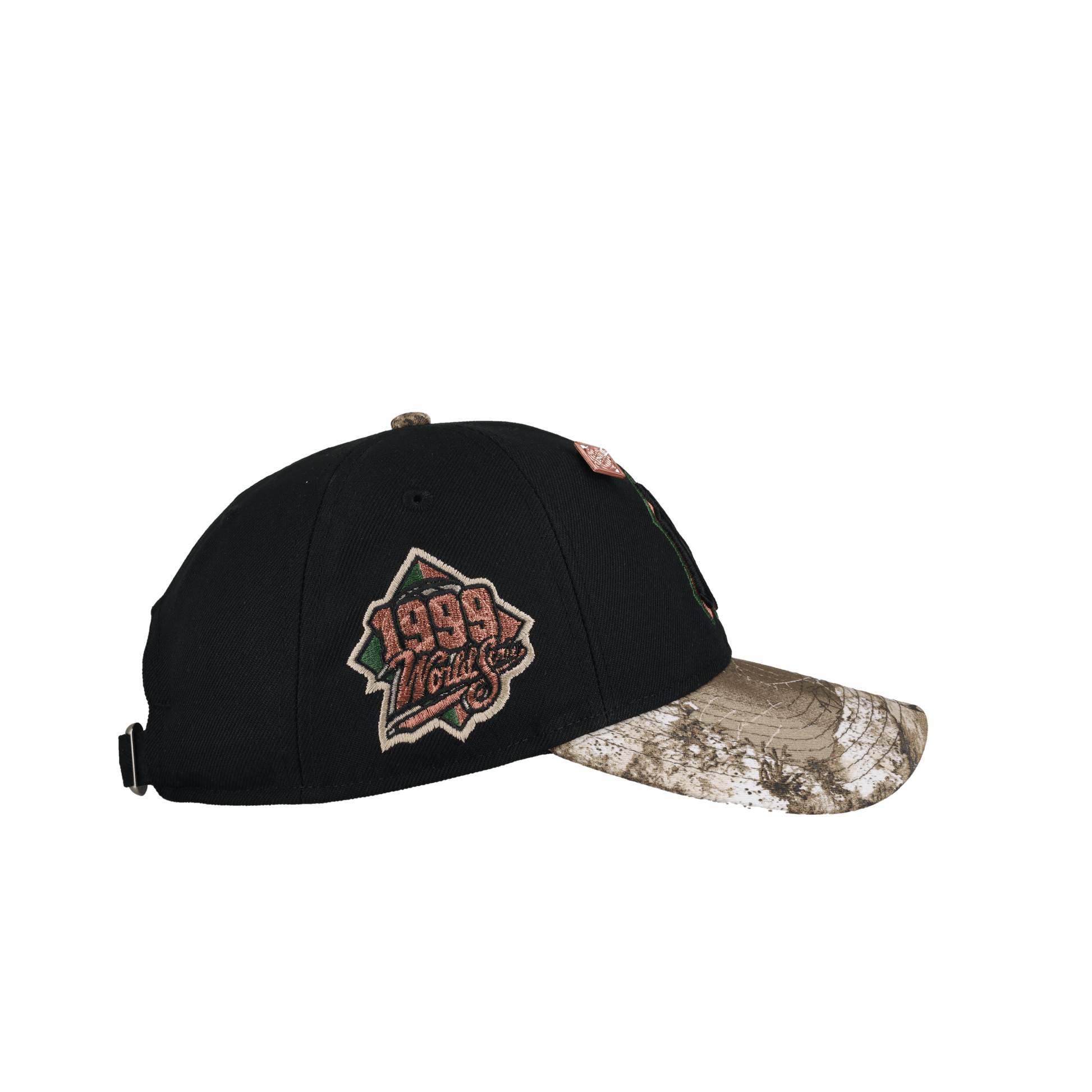 New York Yankees New Era 9Twenty Dad Hat Real tree Remastered 1999 World Series - Lucid Soles