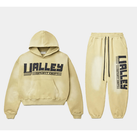 Vale Forever Sport Sweatsuit (Faded Yellow) - Lucid Soles