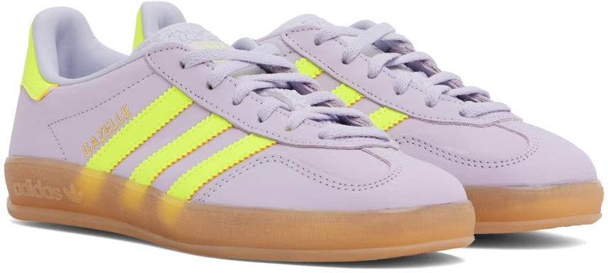 Adidas Gazelle Indoor (Silver Dawn Solar Yellow)