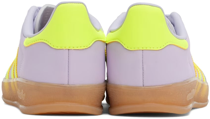 Adidas Gazelle Indoor (Silver Dawn Solar Yellow)