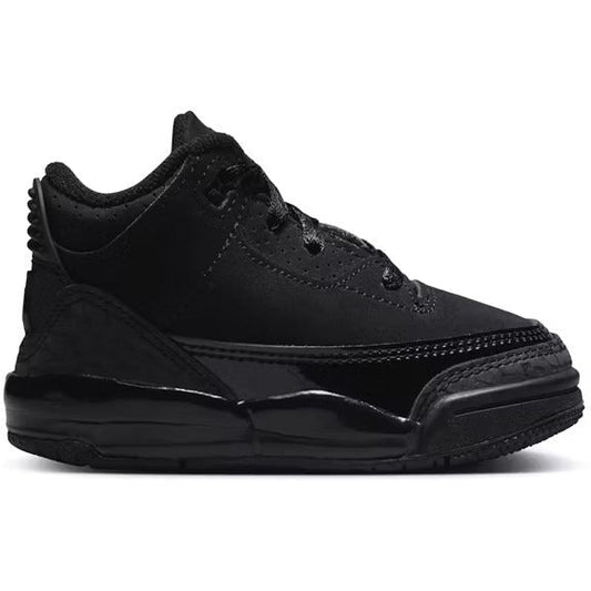Jordan 3 Retro Black Cat (2025) (TD) - Lucid Soles