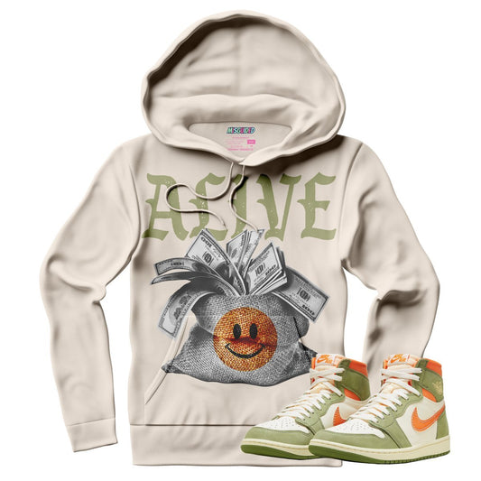 Alive (AIR JORDAN 1 HIGH OG CRAFT “CELADON”) Hoodie - Lucid Soles