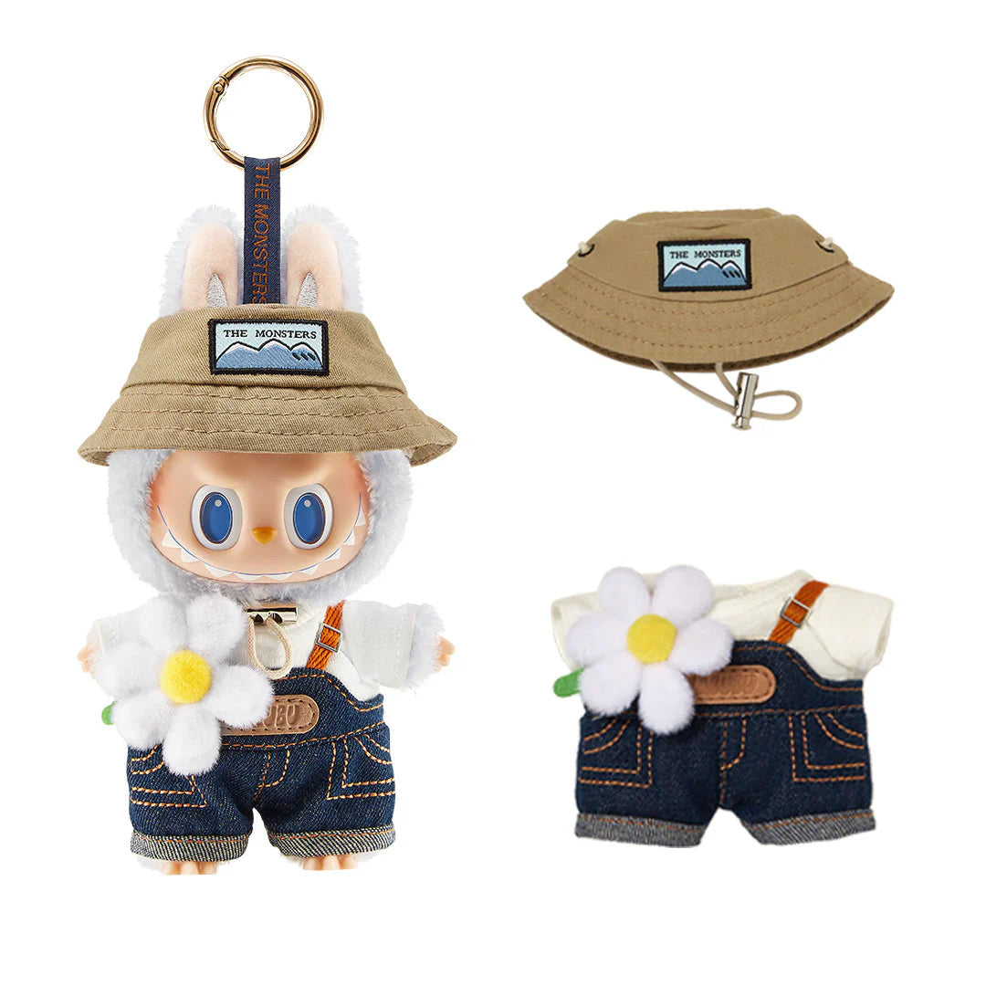 Labubu The Monsters Fall in Wild Plush Pendant