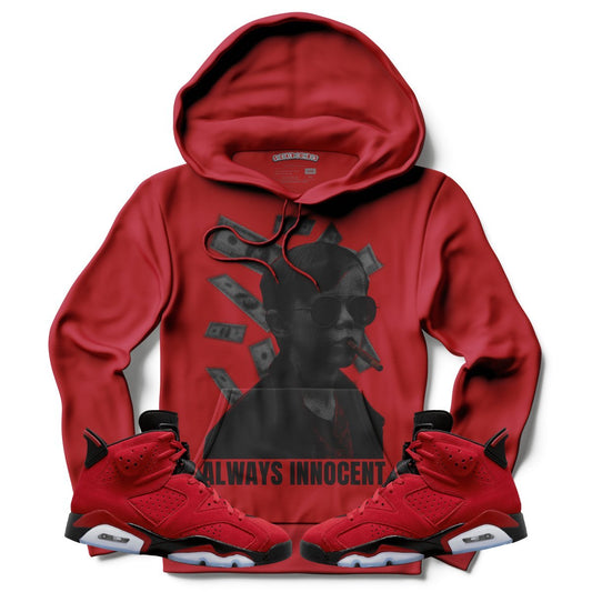 Always Innocent (Air Jordan 6 Toro Bravo) Hoodie - Lucid Soles
