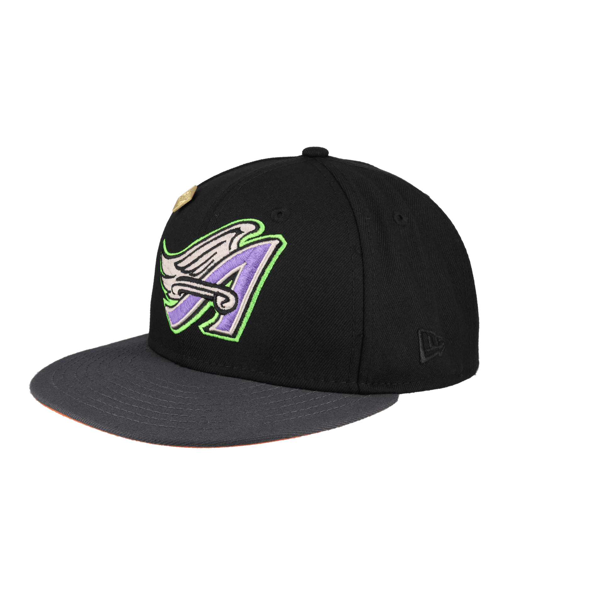 California Angels 50th Anniversary Patch 59Fifty Fitted Hat - Lucid Soles