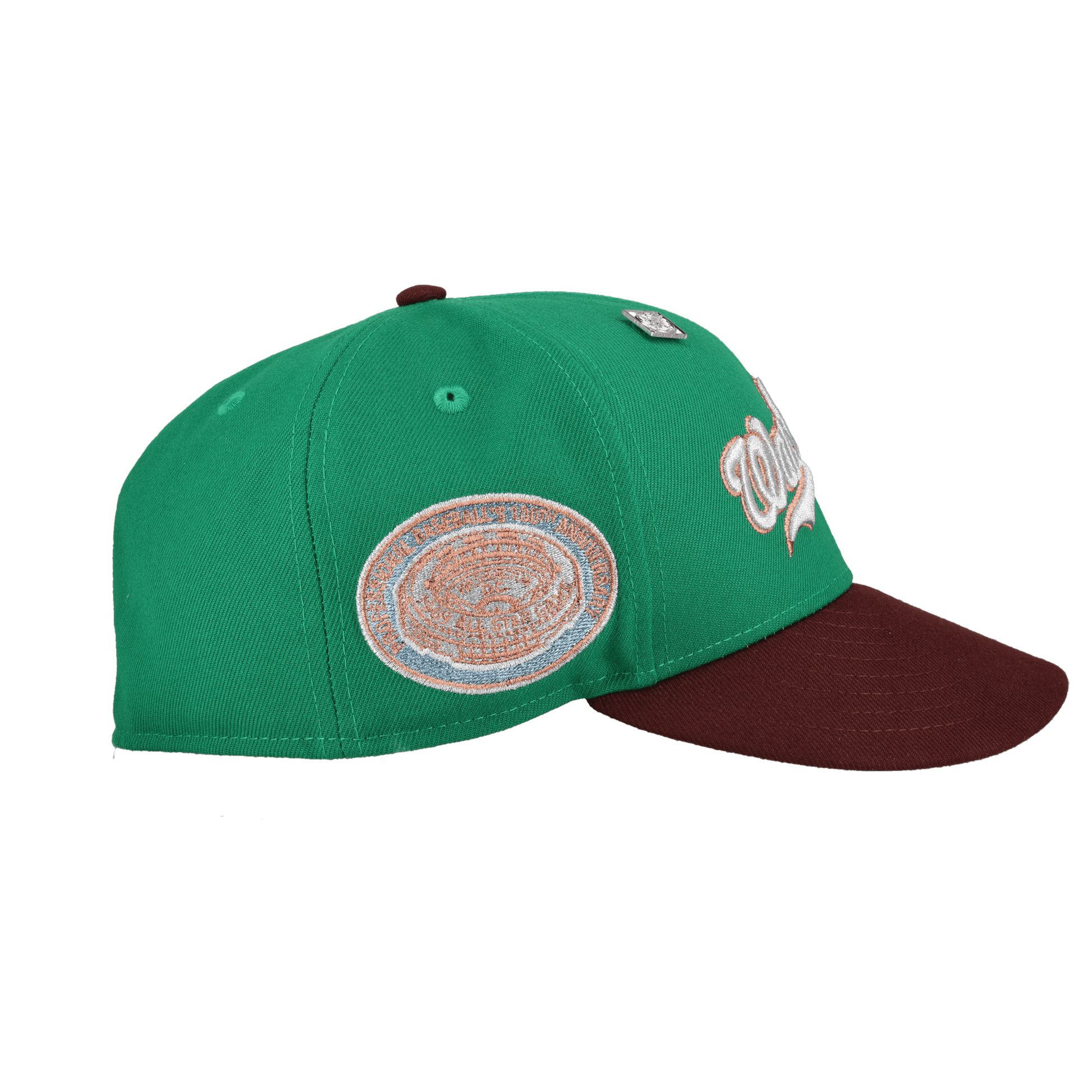 Washington Nationals Green 1969 All Star Game Patch 59Fifty Fitted Hat - Lucid Soles