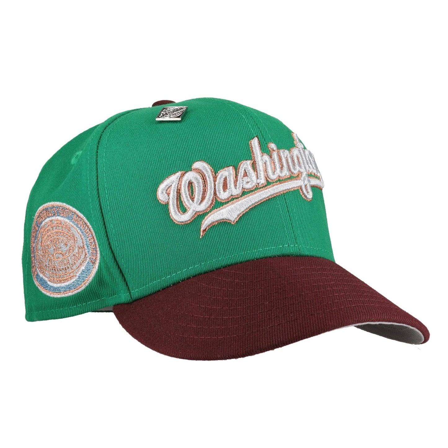 Washington Nationals Green 1969 All Star Game Patch 59Fifty Fitted Hat - Lucid Soles