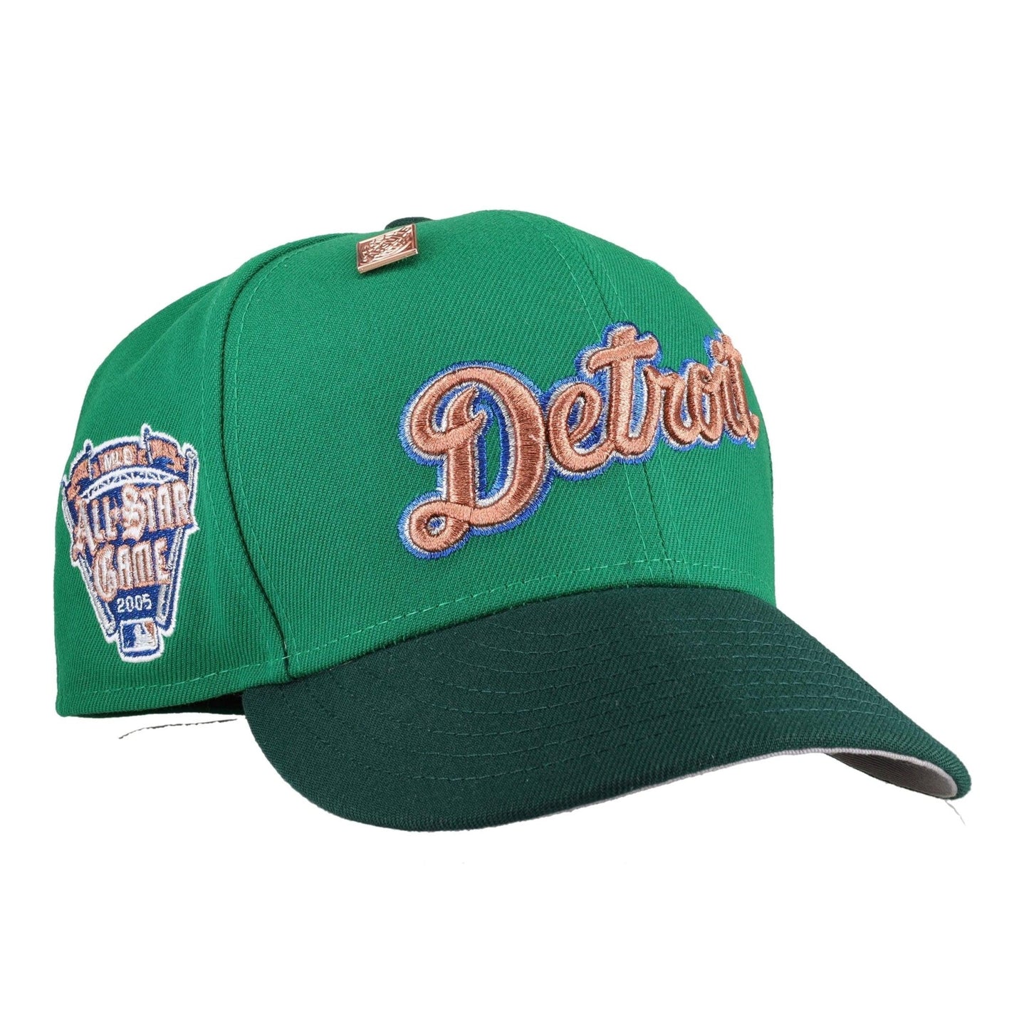 Detroit Tigers Green 2005 All Star Game Patch 59Fifty Fitted Hat - Lucid Soles