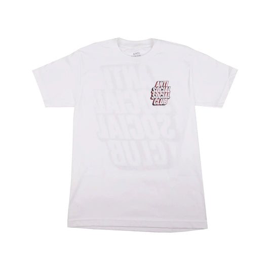 Anti Social Social Club Plaid Red Tee (White)