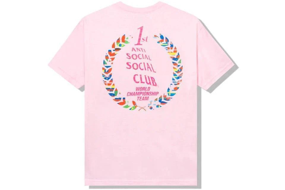 Anti Social Social Club Suzuka T-shirt Pink - Lucid Soles