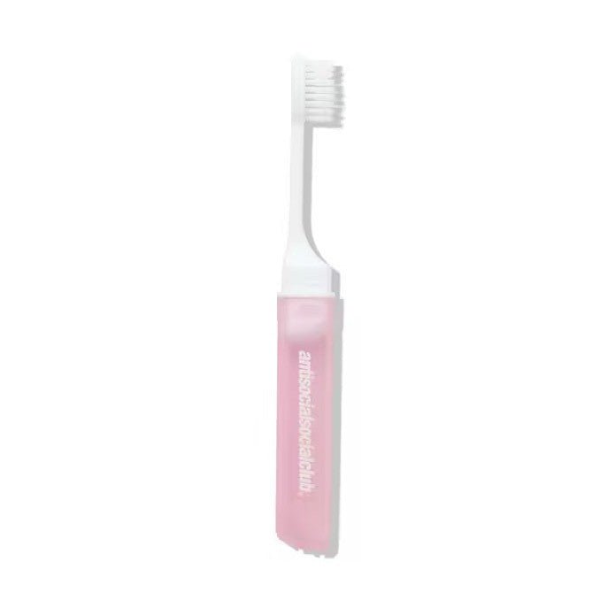 Anti Social Social Club Morning After Travel Toothbrush (Pink) - Lucid Soles