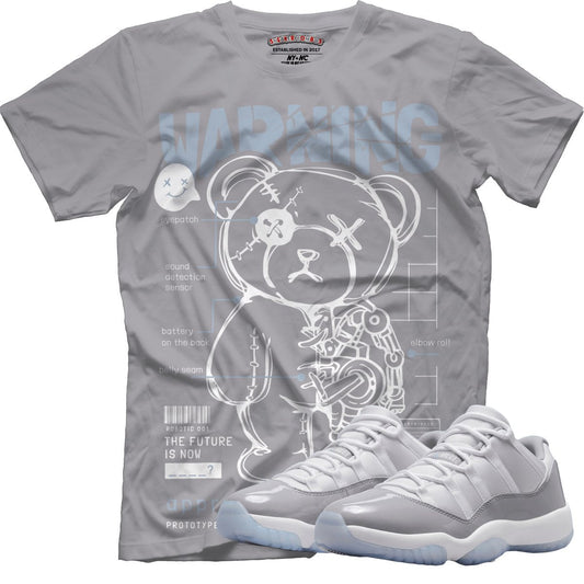 Approach With Caution (Air Jordan 11 Cement Grey) T-Shirt - Lucid Soles