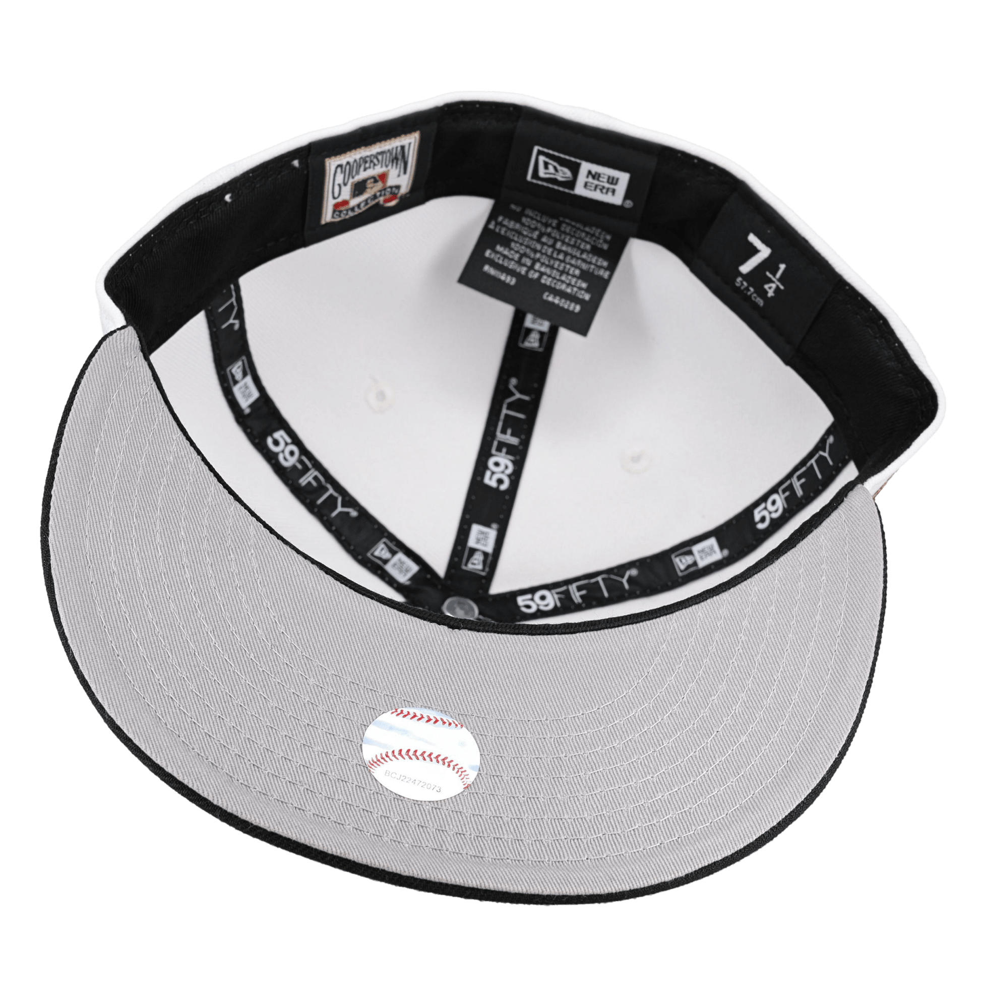 Seattle Mariners Pure White 40th Anniversary Patch 59Ffity Fitted Hat - Lucid Soles