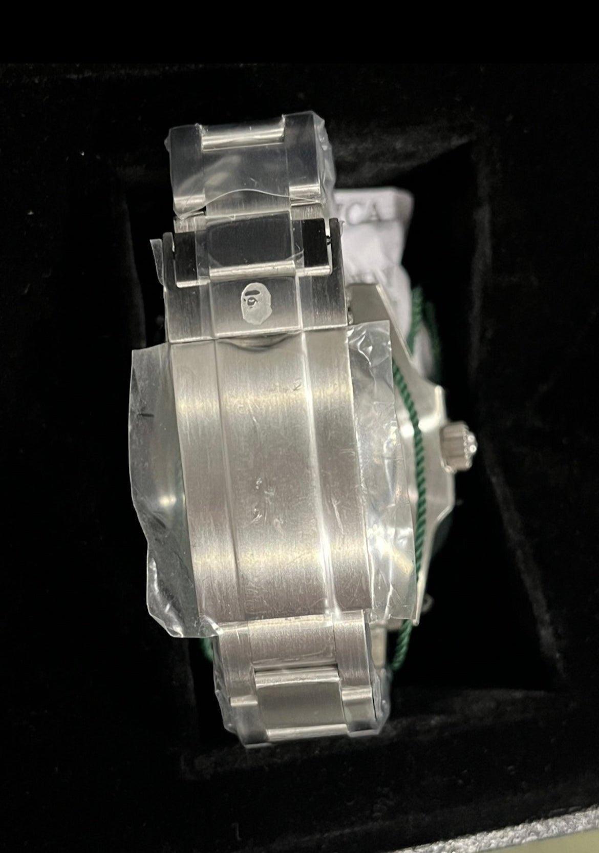 BAPE A Bathing Ape Type 1 Bapex Watch (2022) Pink Silver - Lucid Soles