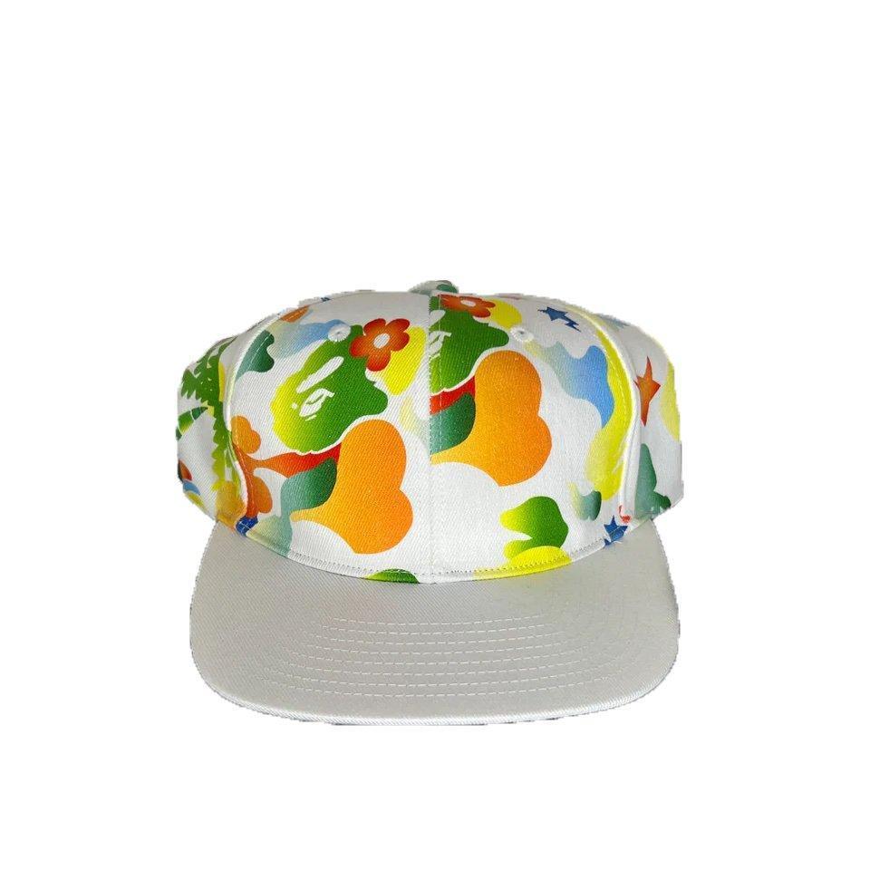 Bape Vacation Camo Snapback Hat - Lucid Soles