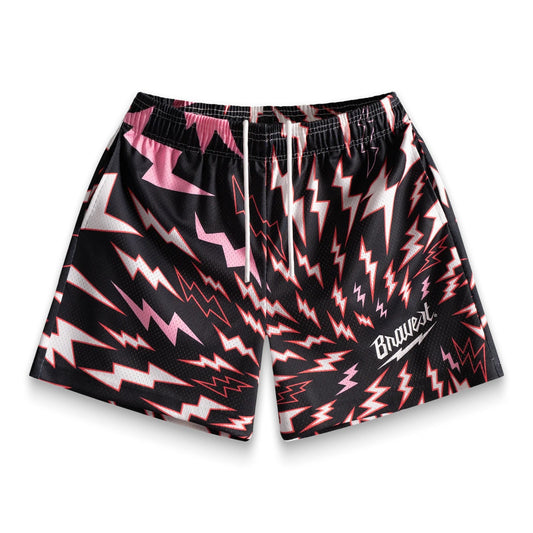 Bravest Studios Black Lightning Shorts - Lucid Soles