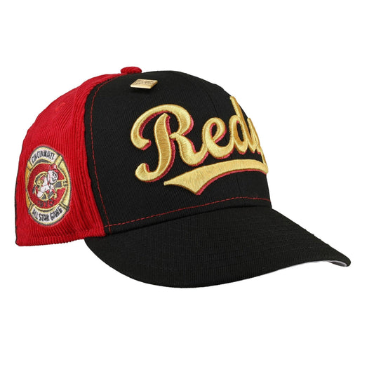 Cincinnati Reds Pinwheel 1970 All Star Game Patch 59Fifty Fitted Hat - Lucid Soles