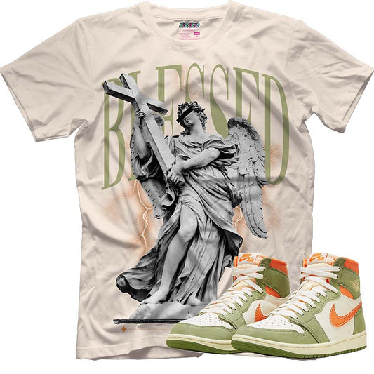 Blessed (AIR JORDAN 1 HIGH OG CRAFT “CELADON”) T-Shirt - Lucid Soles