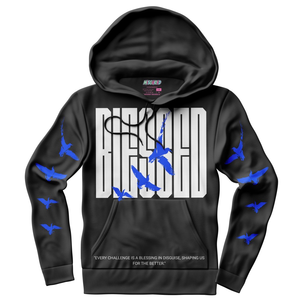 Blessed (Air Jordan 1 Royal Reimagined) Hoodie - Lucid Soles