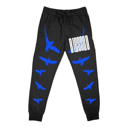 Blessed (Air Jordan 1 Royal Reimagined) Joggers - Lucid Soles
