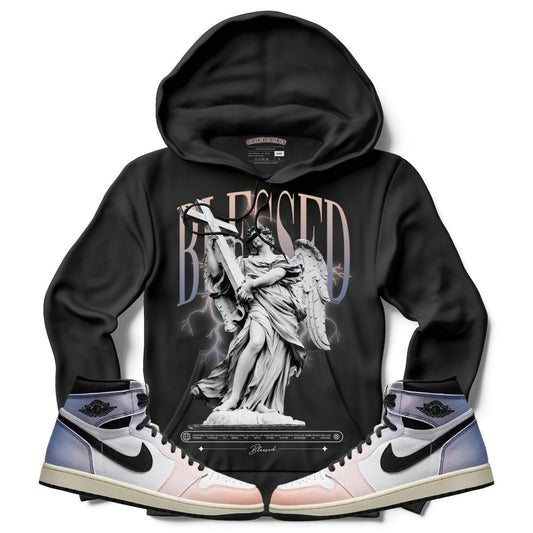 Blessed ( Air Jordan 1 Skyline) Hoodie - Lucid Soles