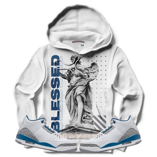 Blessed (Air Jordan 3 “Wizards” PE) Hoodie - Lucid Soles