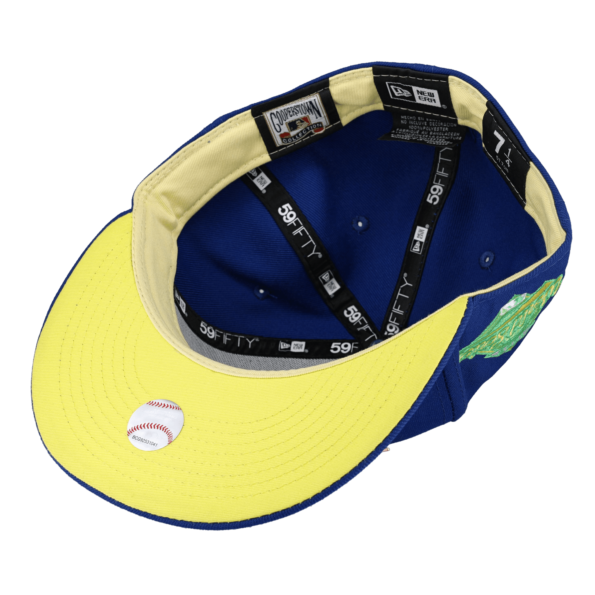 Toronto Blue Jays Citrus Pop 1992 World Series Patch Fitted Hat - Lucid Soles