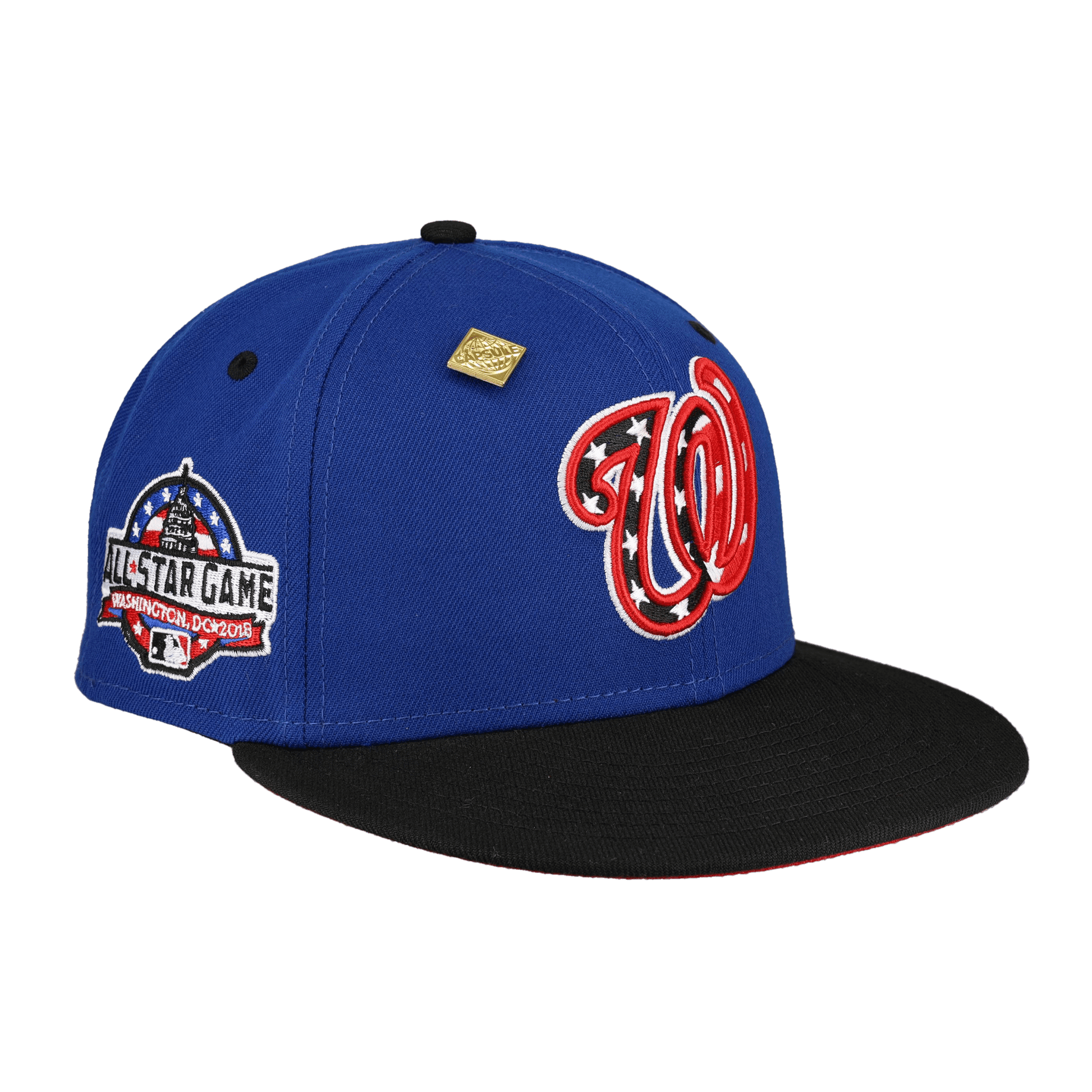 Washington Nationals 2018 All Star Game Patch 59Fifty Fitted Hat - Lucid Soles