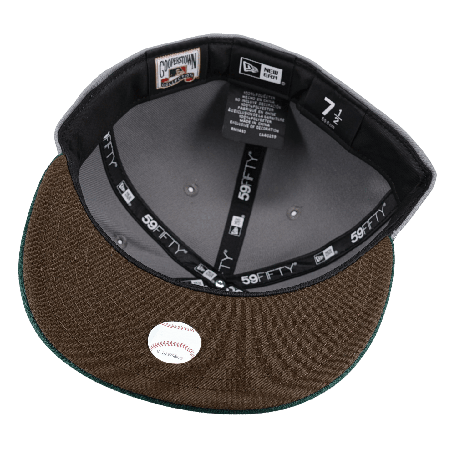 Atlanta Braves Grey 2017 Inaugural Season Patch 59Fifty Fitted Hat - Lucid Soles