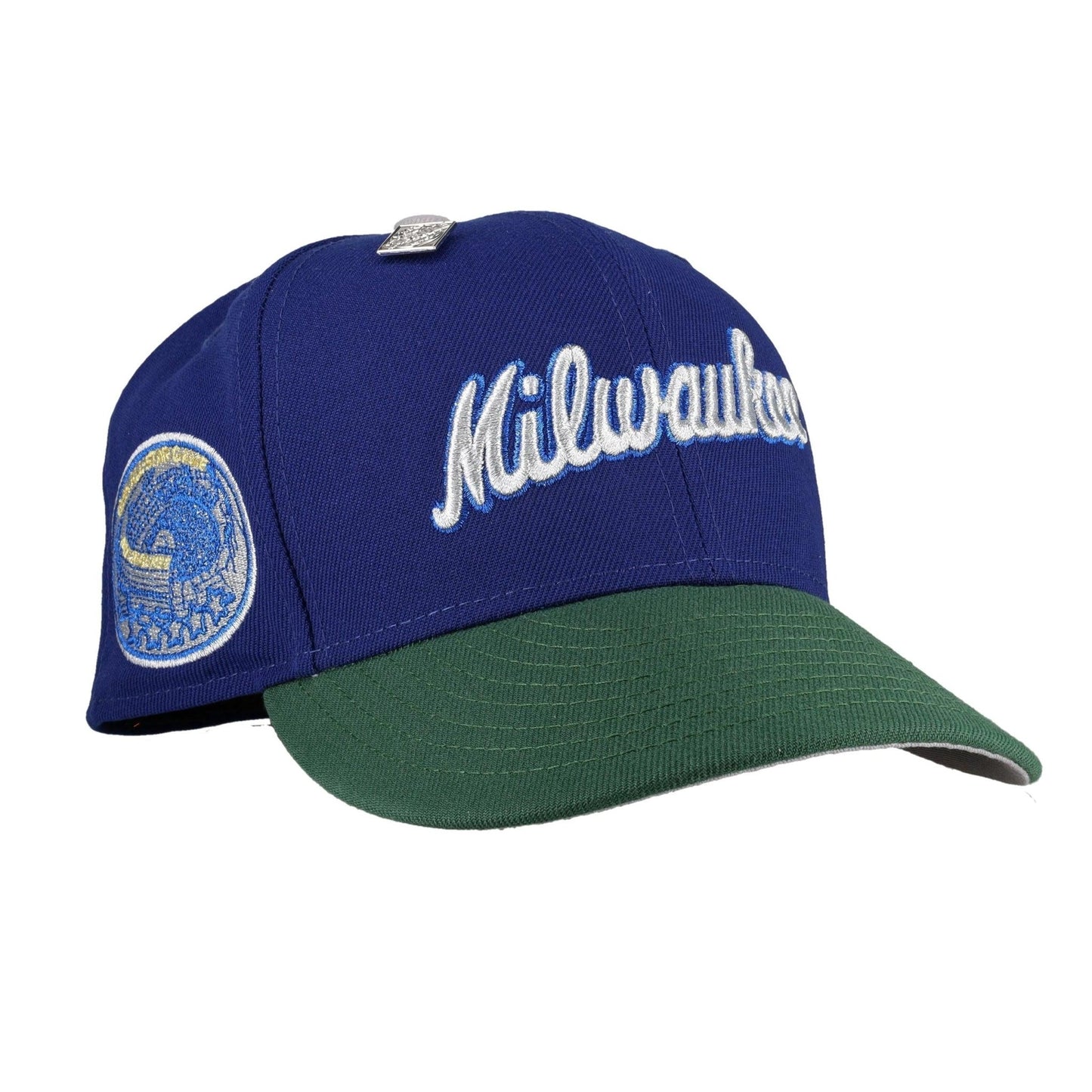 Milwaukee Brewers Blue 1955 All Star Game 59Fifty Fitted Hat - Lucid Soles